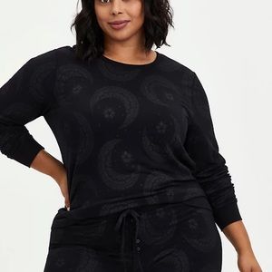 Torrid Moon Print Sweater
